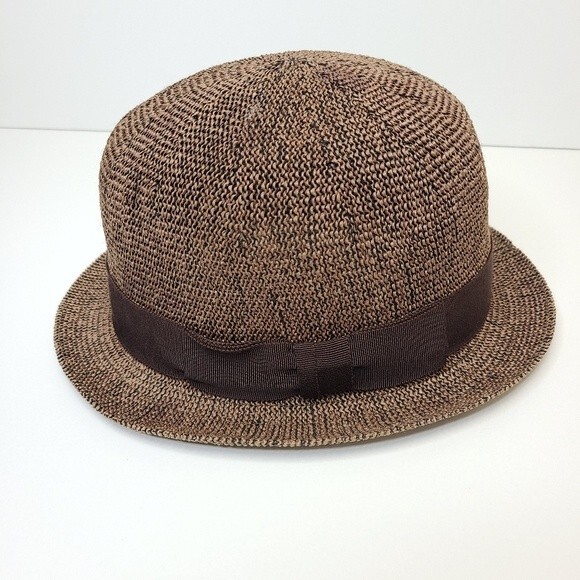 Castano Brown Fedora Straw Hat main image 7